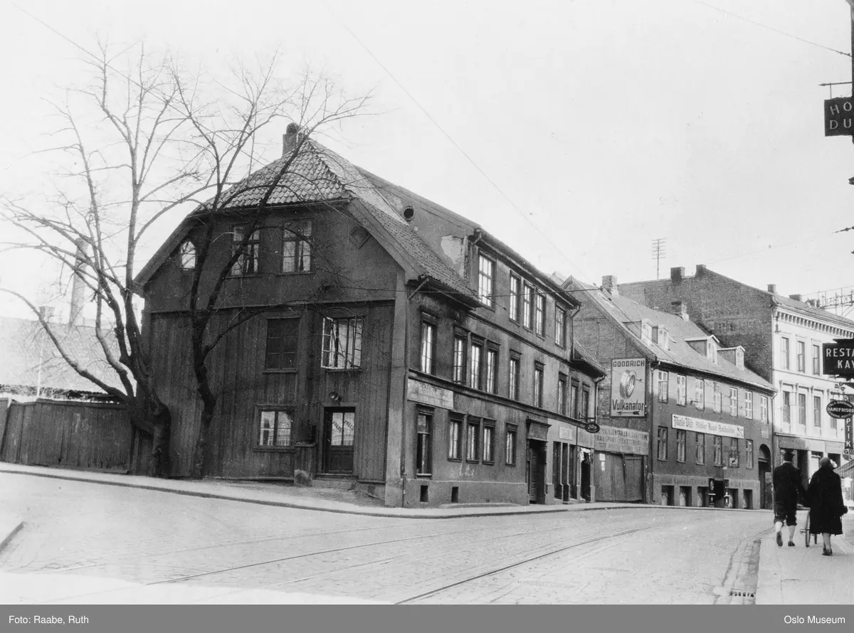 gateløp, bygårder, Peckelgården, mennesker