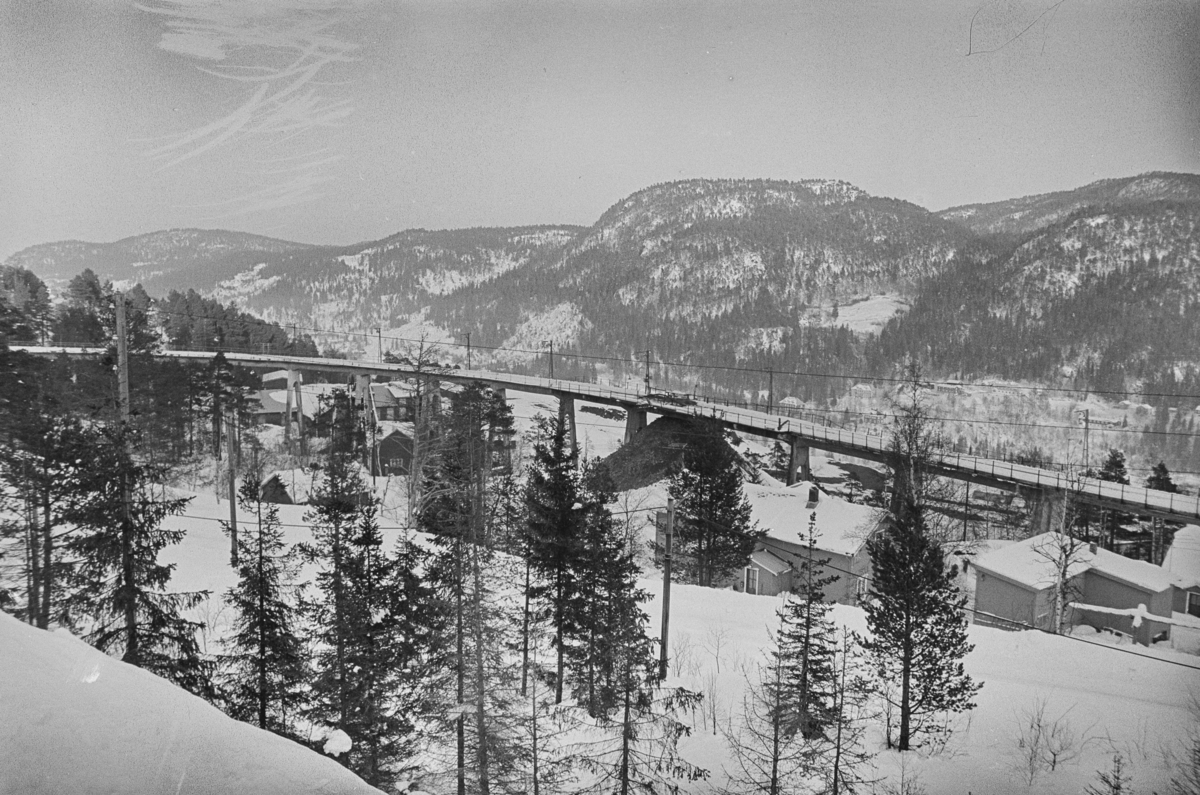 Fagerlibanens viadukt ved Løkken. Sporvidde 60 cm.