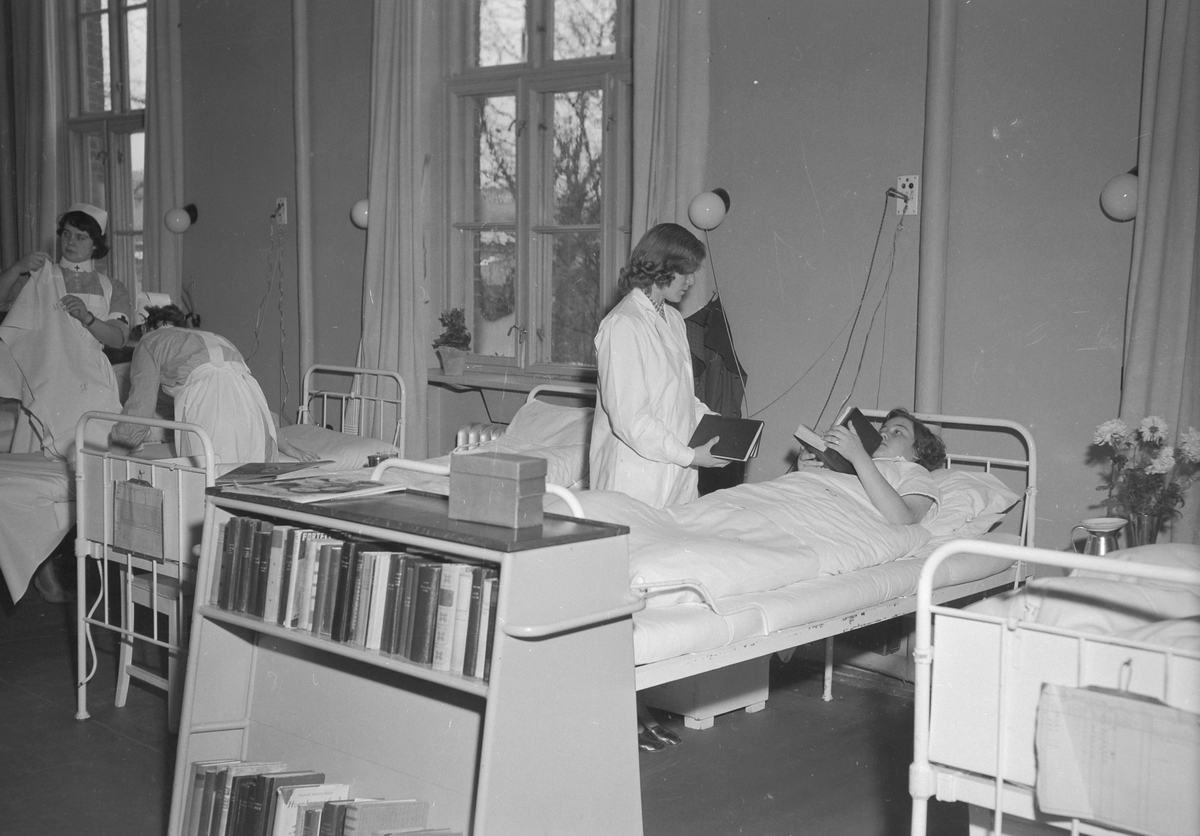 Trondheim folkebibliotek sin avdeling på Trondheim sykehus