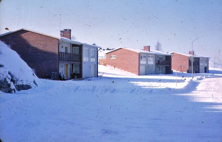 Vinterbild 1962-63. Söbacken (forts), Onkel Sams Väg.