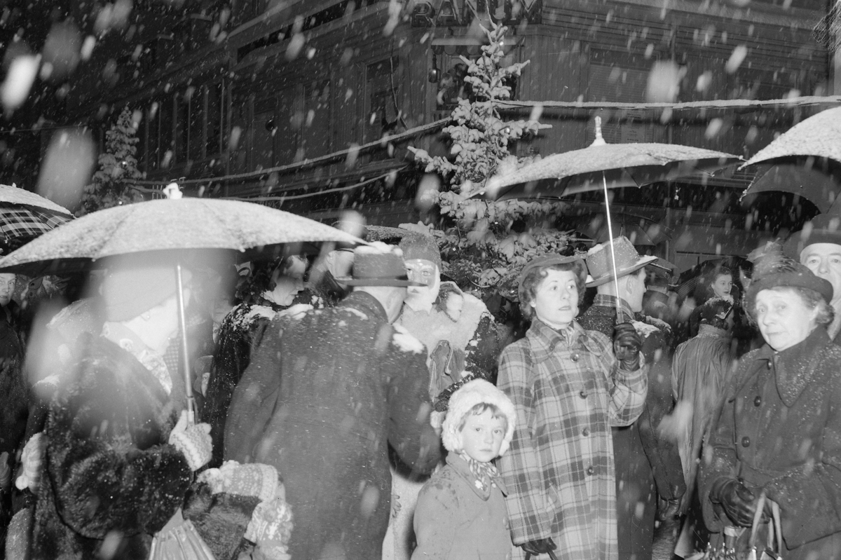 Åpning av julegatene i Trondheim