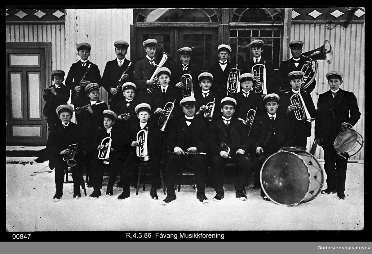 Musikere på Tromsvang.