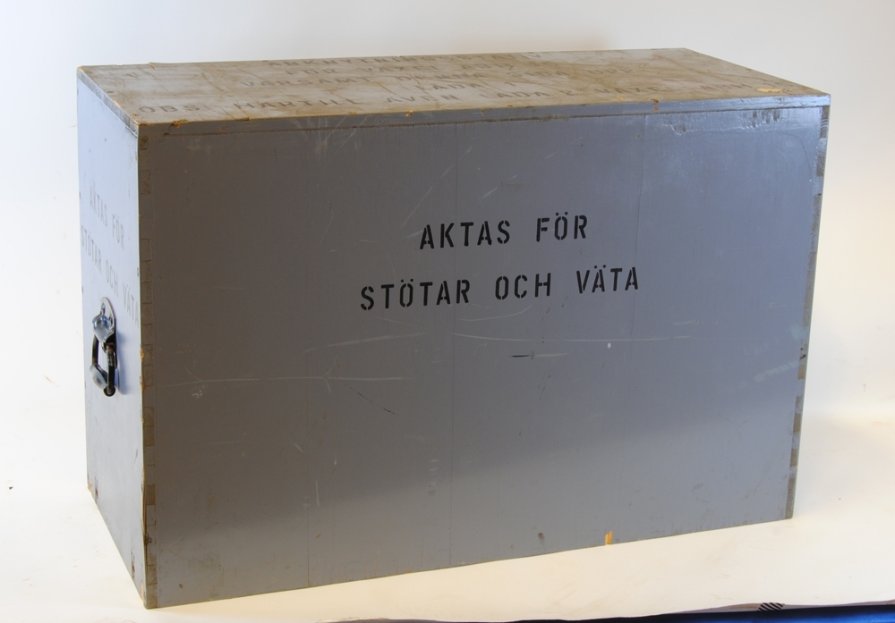 Låda - Järnvägsmuseet / DigitaltMuseum