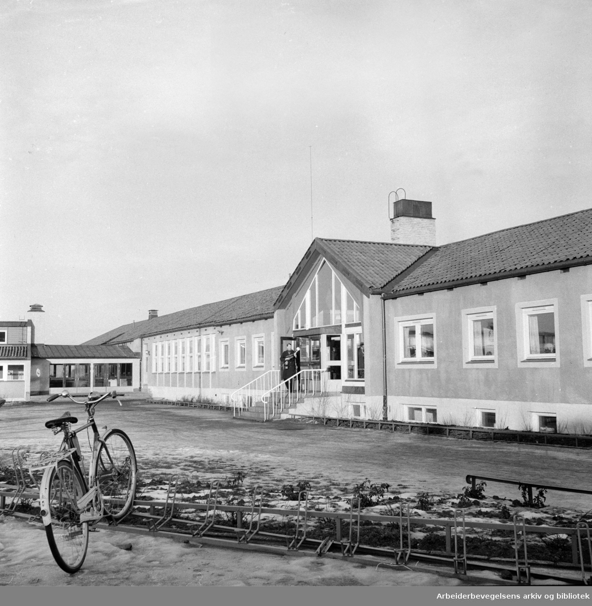 Ekeberg skole. Desember 1956