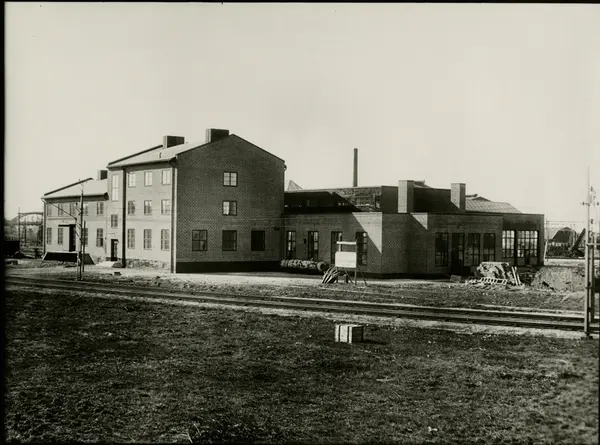 Bangården Vid Malmö Station. Malmö Central Station. Från 1856 Till 1864 ...