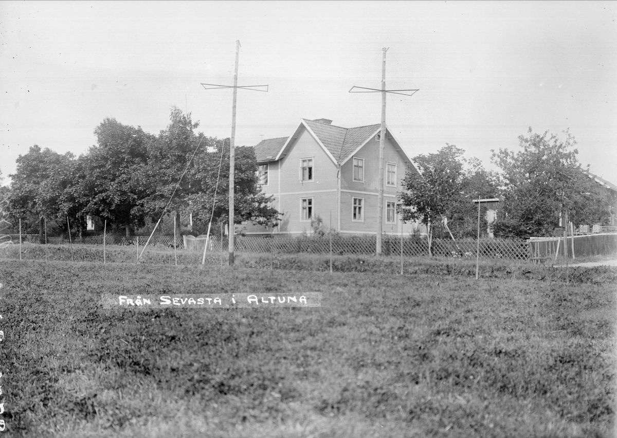 Karl Johansons gård i Sävasta, Altuna, Uppland 1929