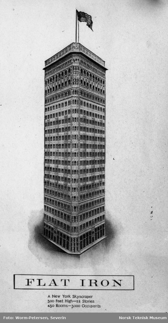 En skyskraper, forretningsbygg, New York