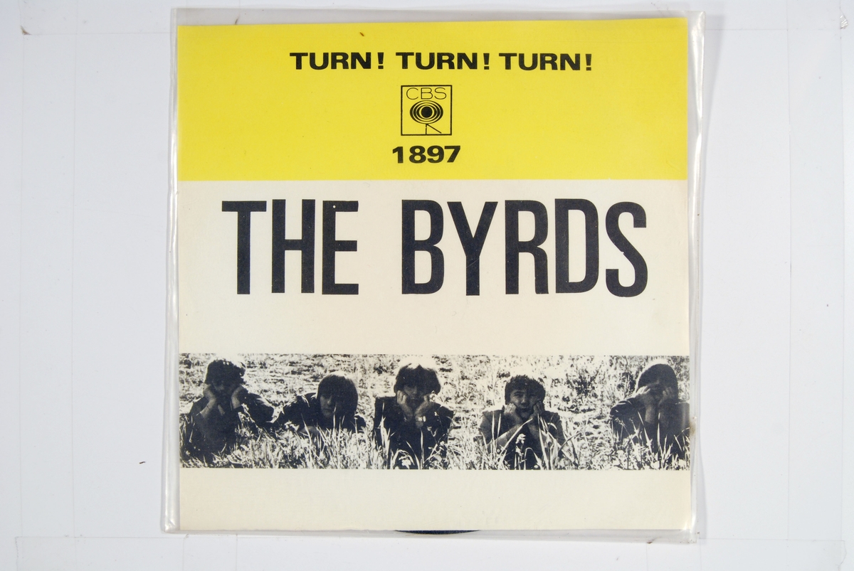 Bilde av The Byrds på en eng.