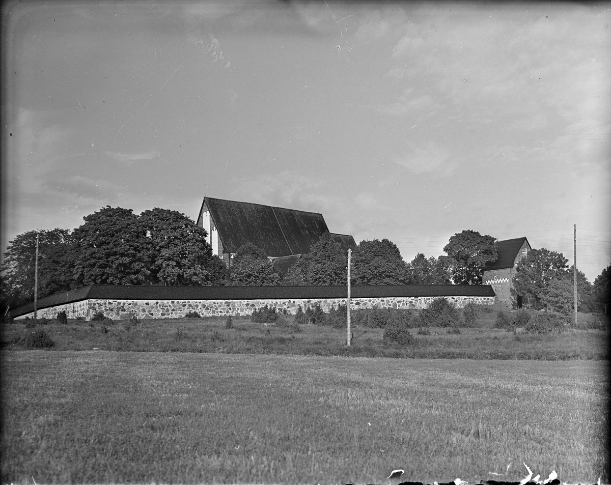 Vendels kyrka, Vendels socken, Uppland 1933