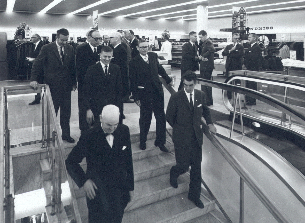 Invigningen av Domusvaruhuset den 10/9 1964.