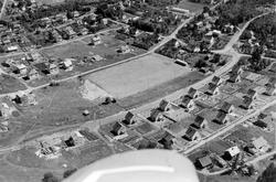 Bellevue idrettsplass i Moss., flyfoto 17. juli 1951.
