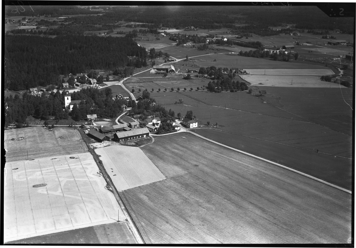 Flygfoto över Sevalla, Västerås