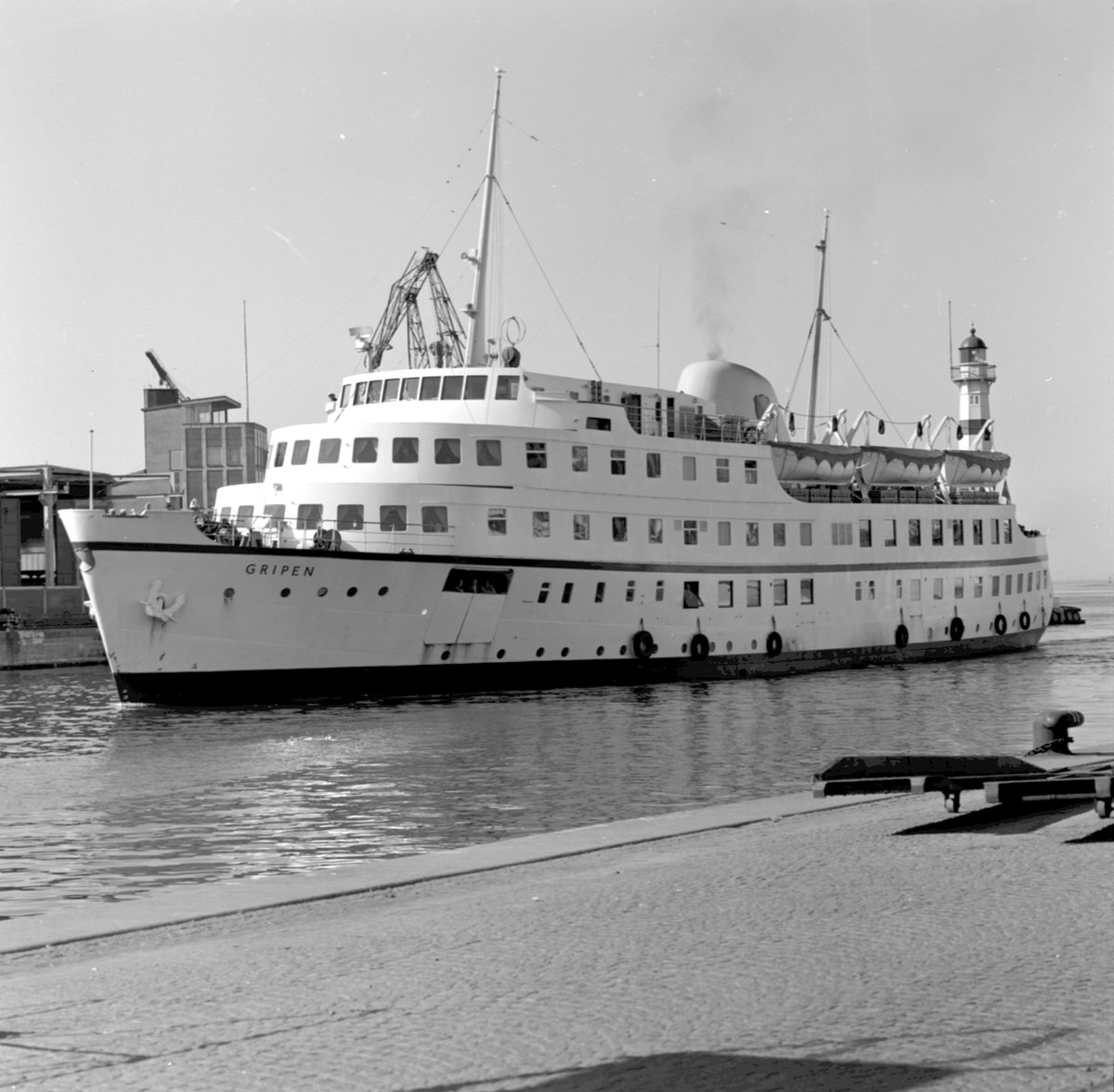 Malmö. Öresundsbåten, "Gripen"