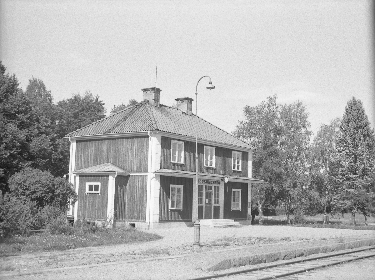 Örsundsbro stationshus.