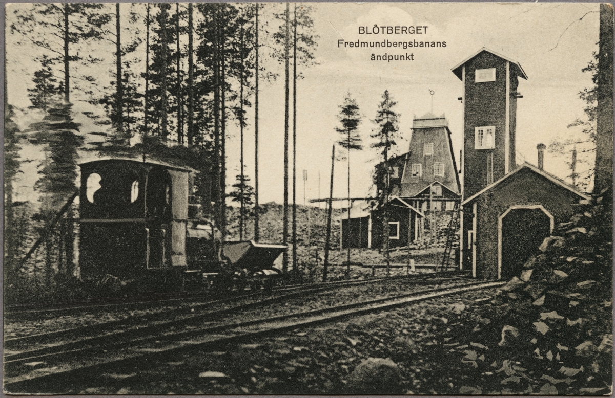 Blötberget gruvområde.