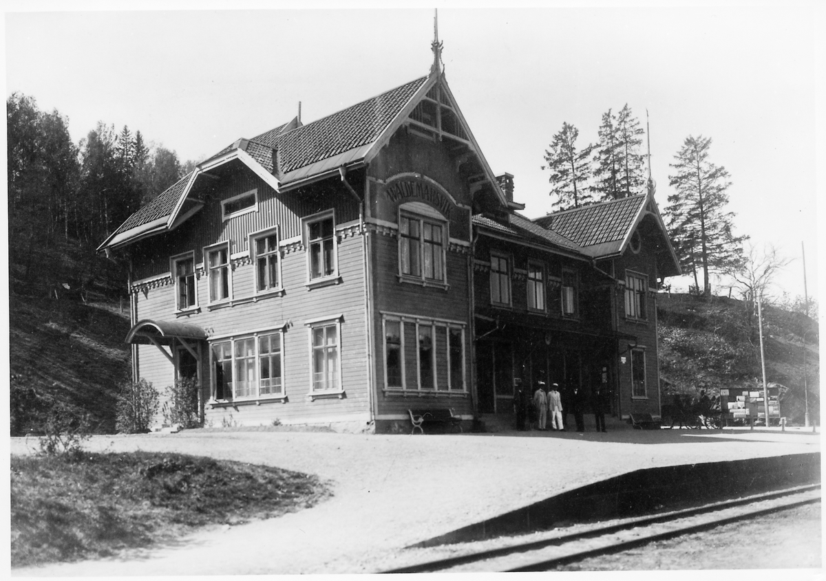 Valdemarsvik järnvägsstation.