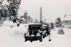 Sørlandske Hovedvei gjennom Søndeled i 1952