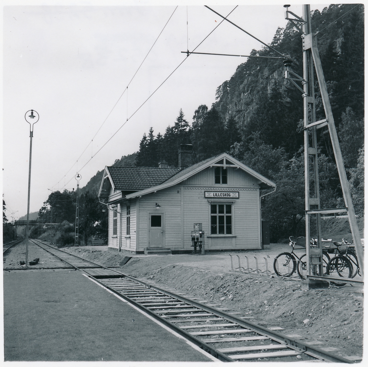 Uddevalla - Vänersborg - Herrljunga Järnväg, UWHJ  Lilleskogs Station