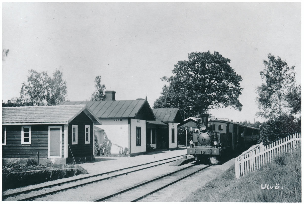 Ulvö station, lok 6 "Ryd"