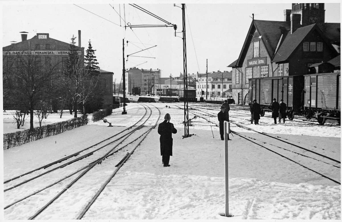 Karlstad Östra station.