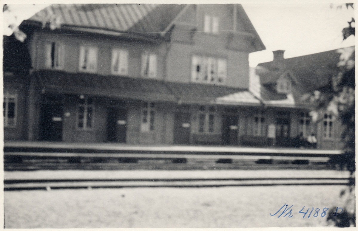 Karlsborgs stationshus.