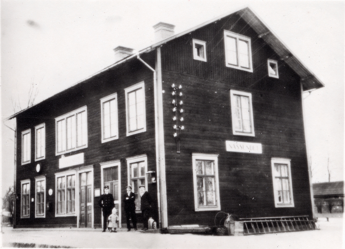 Stationshuset i Nässundet.