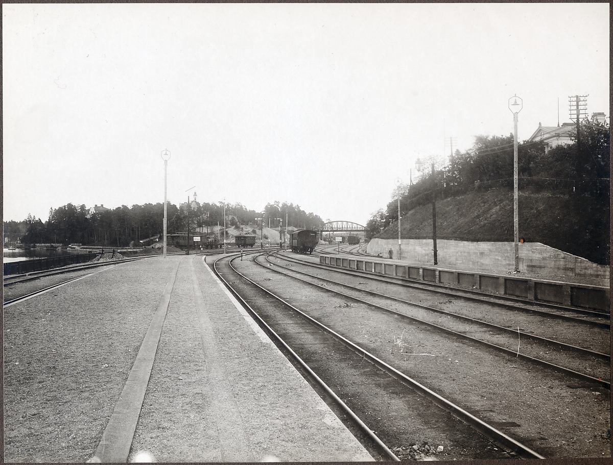 Södertälje Södra station år 1918.
