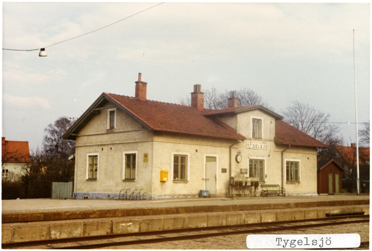 Tygelsjö station.