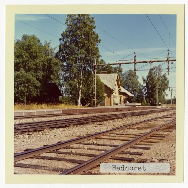 Stationshus Av Byskemodellen.Trafikplats Anlagd 1894. - Järnvägsmuseet ...