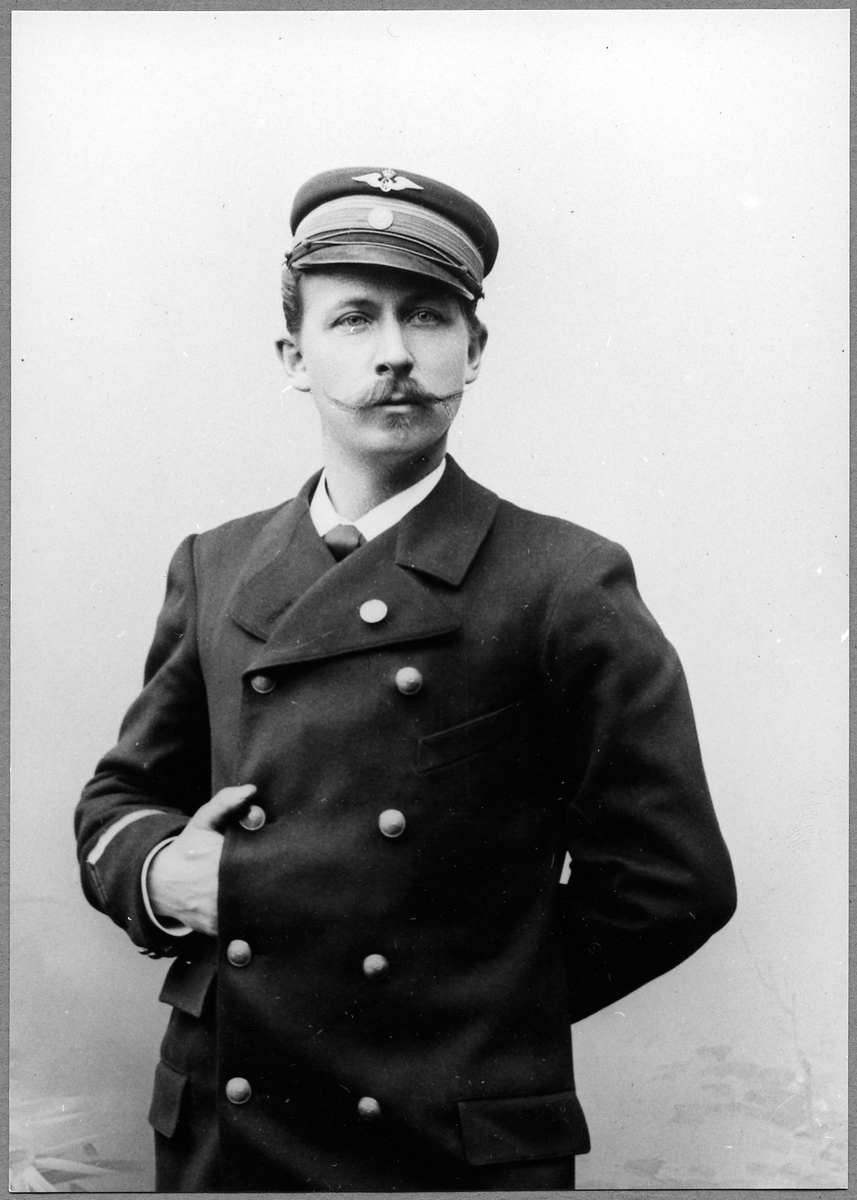 John Emil Auer, stationsföreståndare i Sexdrega 1885-1920 ca.