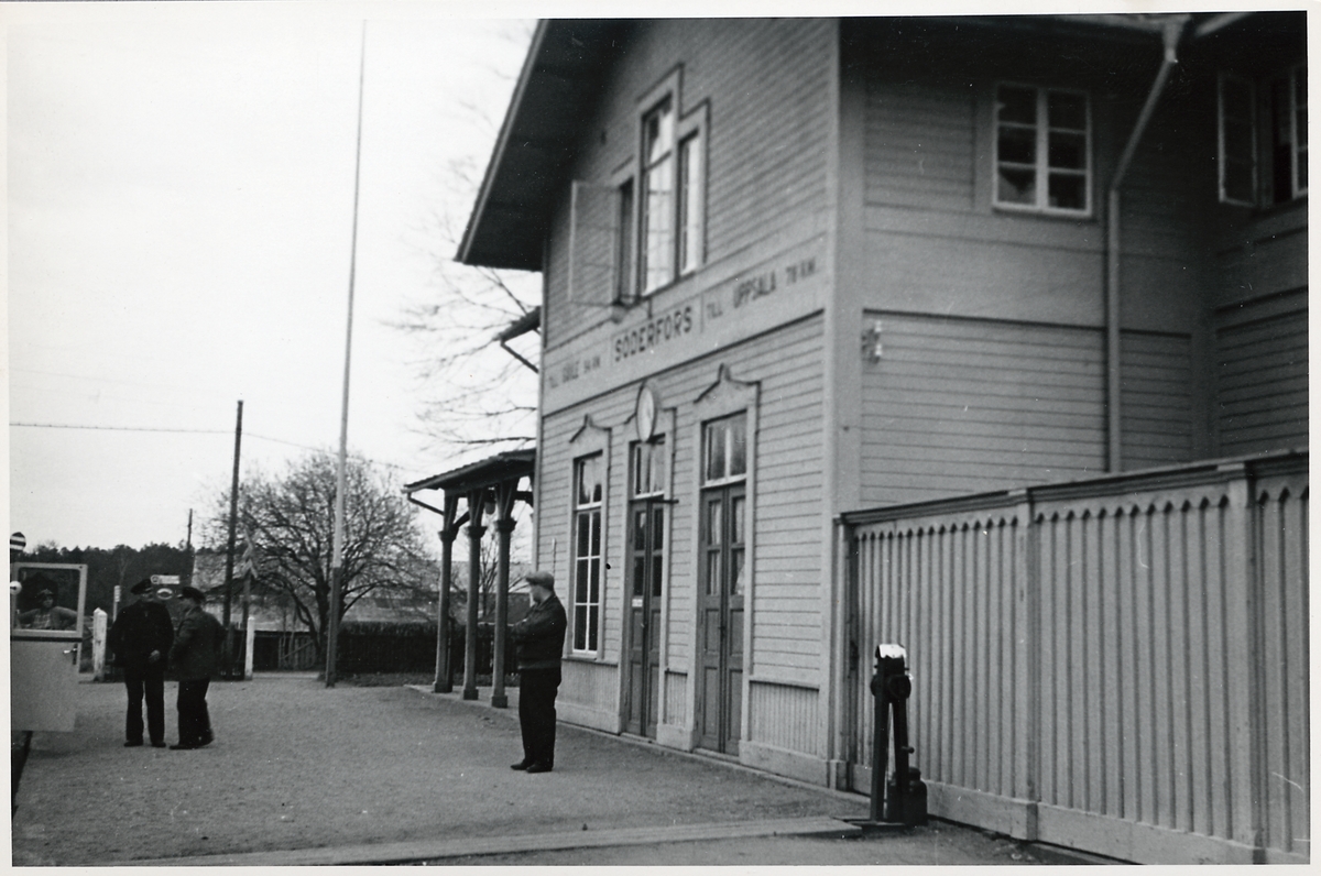 Söderfors stationshus.