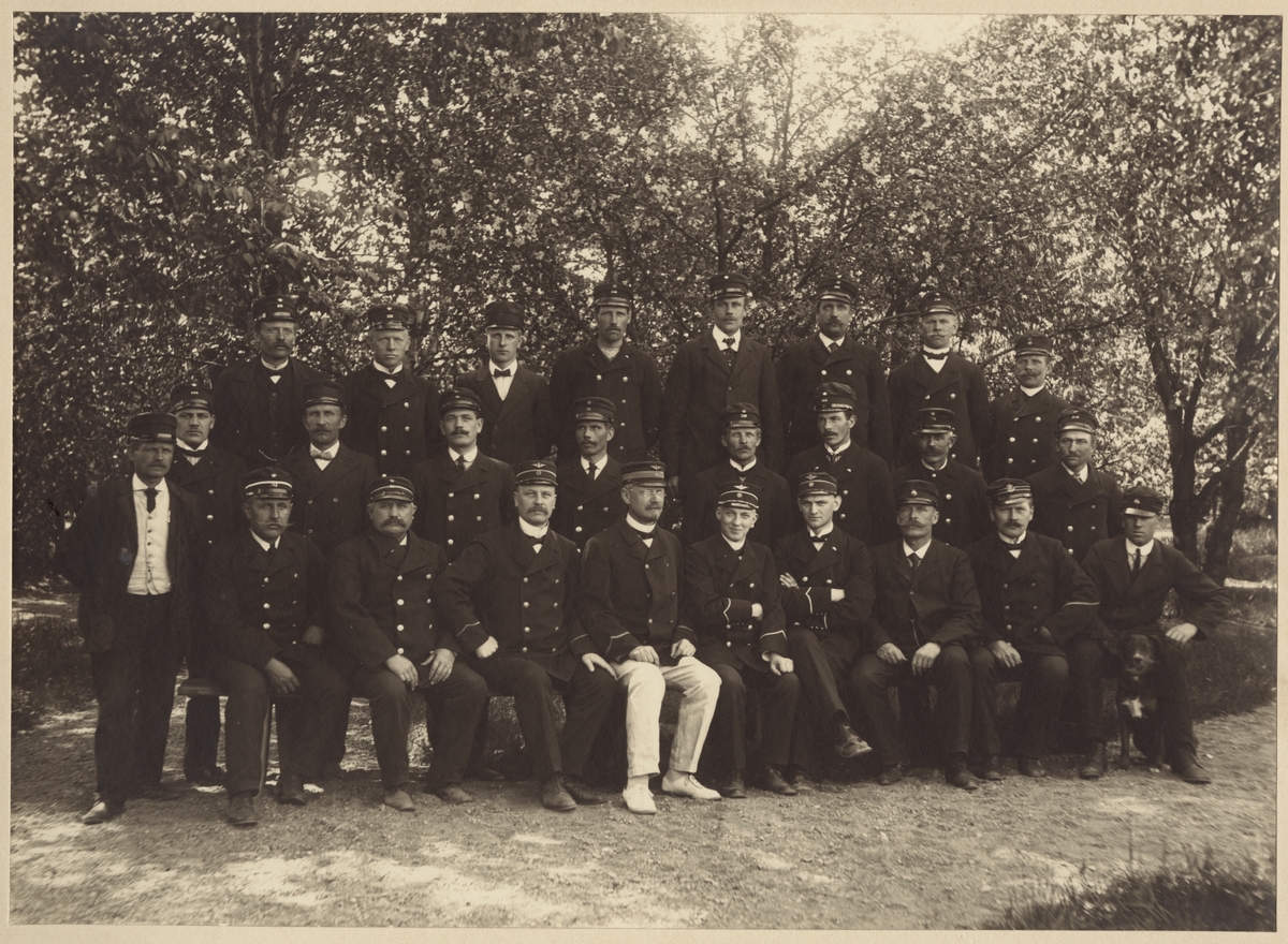 Gruppfoto av personal i Kolbäck.