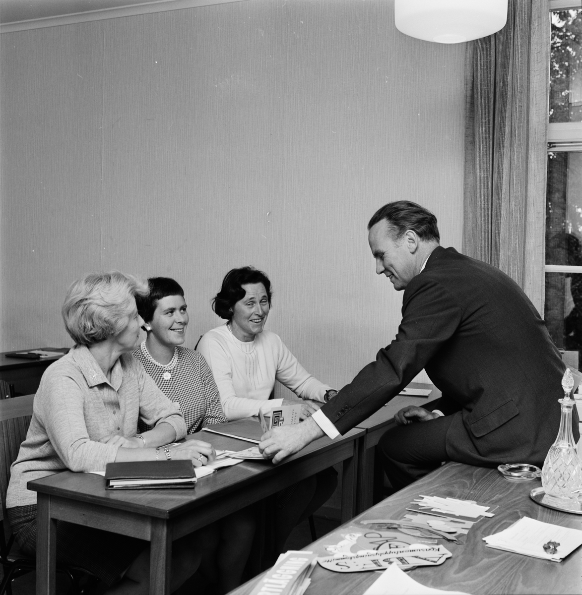 ABF - "konsumentupplysnings och pedagogikkurs", Uppsala 1965