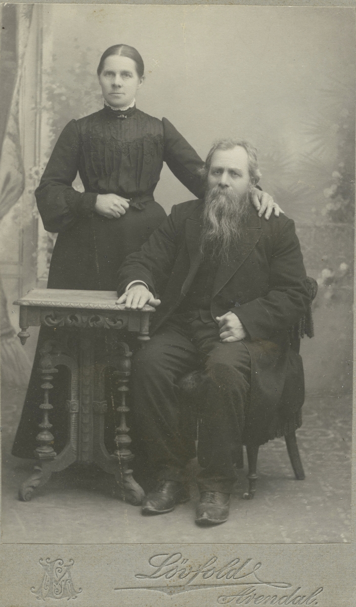 Knut Aas Vegårdshei med kone