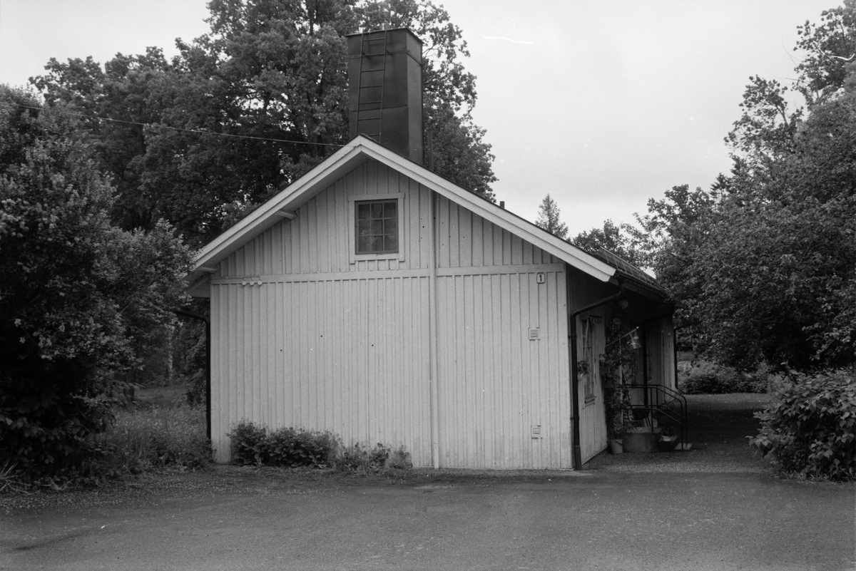 Byggnad, Dannemora, Uppland augusti 1991
