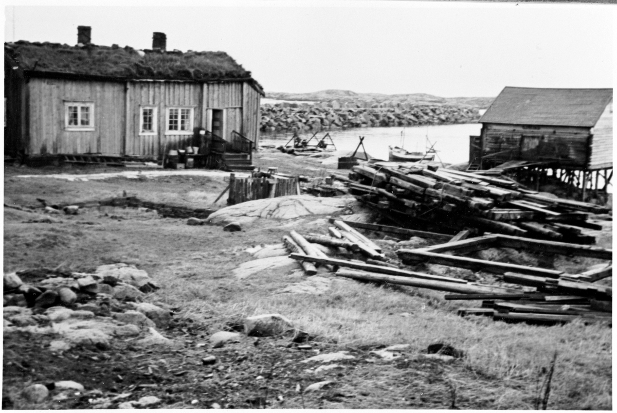 Rorbua "Templet" på Halten, Frøya.