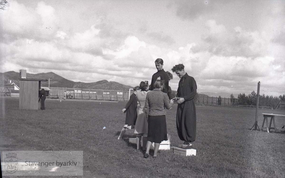 Friidrettsstevne på Stavanger Stadion i 1939