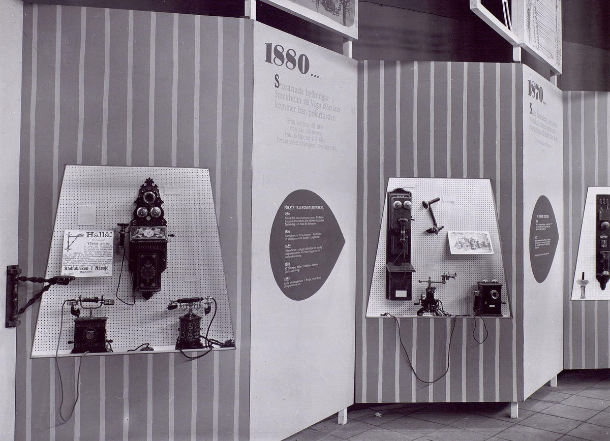 Utställningen "Tele Talar" på Skansen 1953.