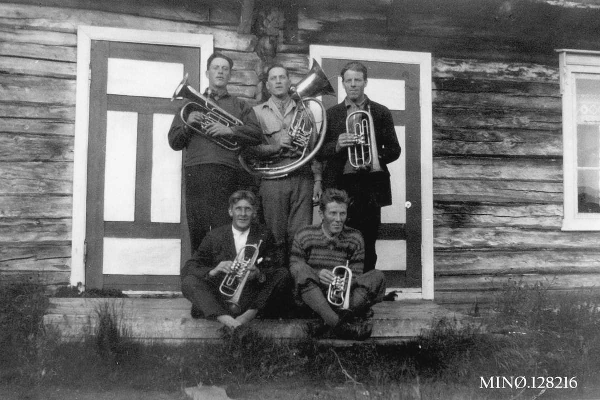 Lonås hornmusikklag ca. 1925