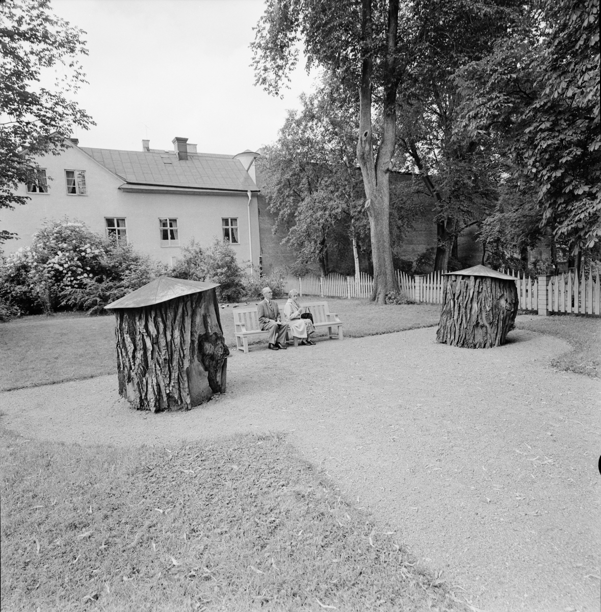 Linnéträdgården, Uppsala 1960