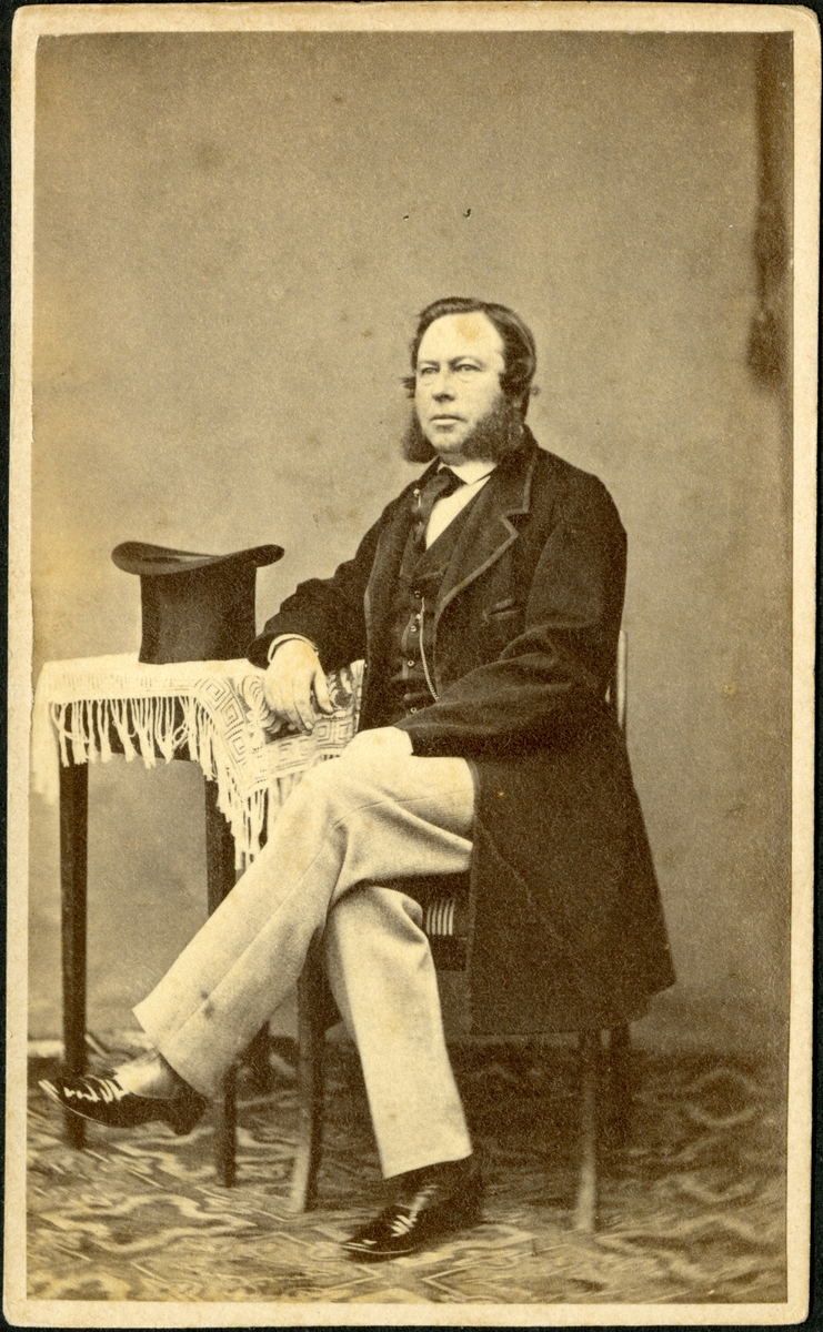 Porträtt av kommendör August Rudolf Cronstedt (1819–1903)