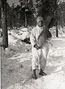 Finlandsfrivillig. Sergeant Persson, Lund.