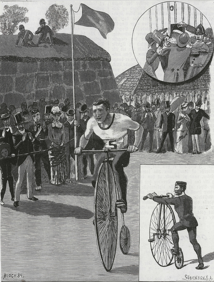 sykkeløp, sport, fritid, syklist, publikum, politi