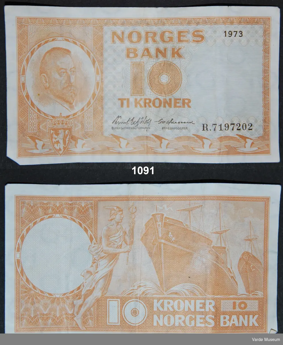 10 kroner. Norge.