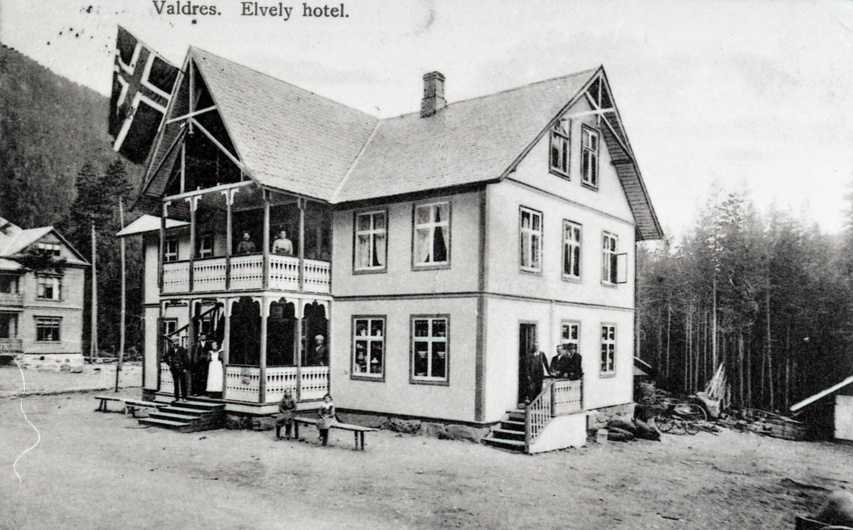 Elvely Hotel, Fagernes, 1904