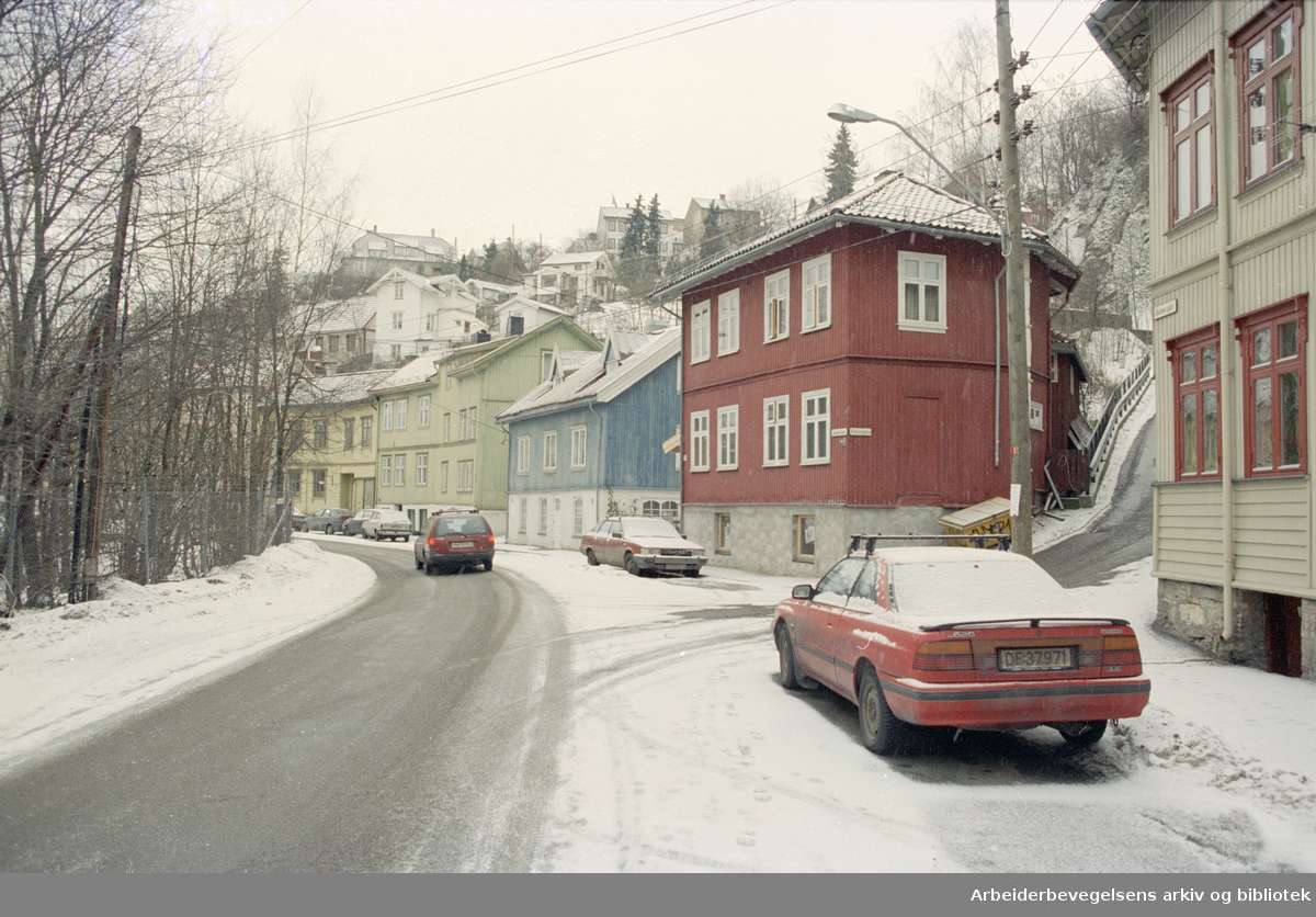 Oslo: Konows gate. 24. januar 1996