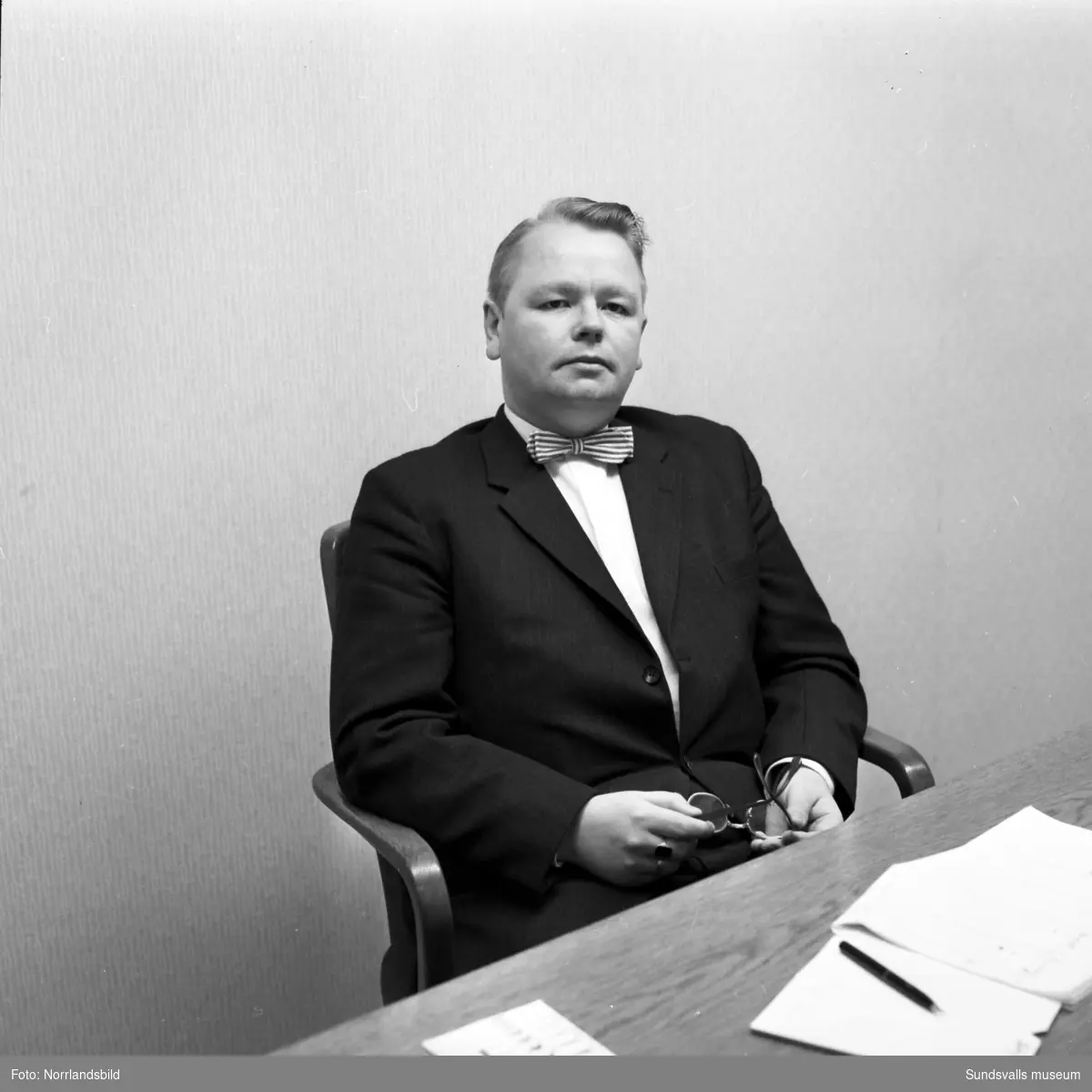 Direktör Olof Lindbäck vid SDC, Skogsbrukets datacentral.