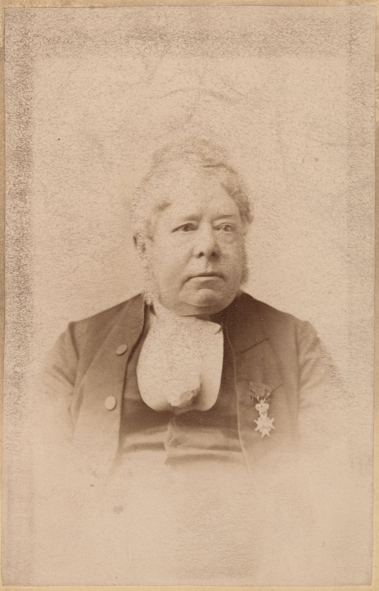 Porträtt av William Hartridge, direktör i Köping - Hults Järnväg.