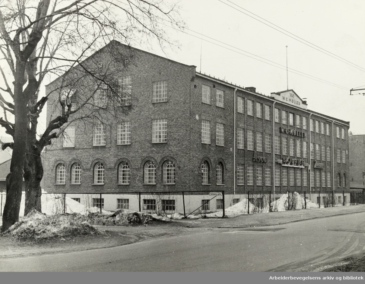 W. C. Møllers nybygg. 2. mai 1959