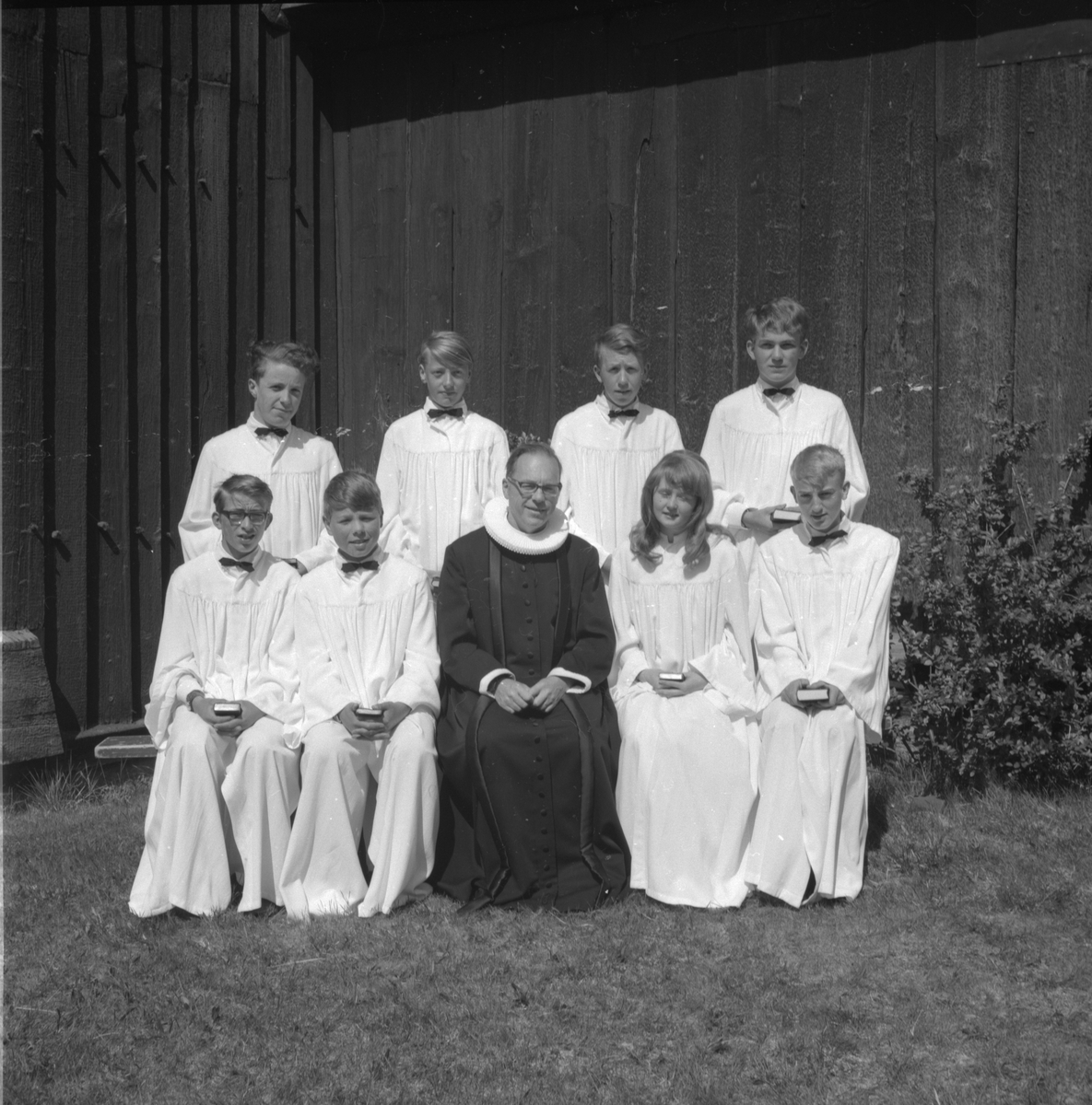 Konfirmasjon, Innset kirke 1970.